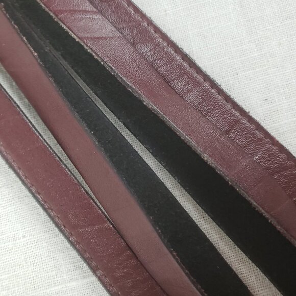 Apple Acc of NY Leather Corset Belt Apocalypse Avant Garde Brutalist Fits 29-34" - Picture 7 of 10